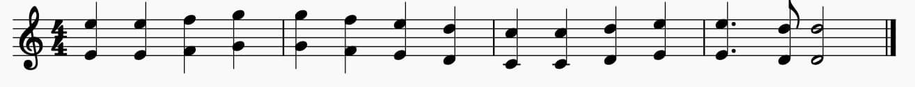 Melody in Octaves