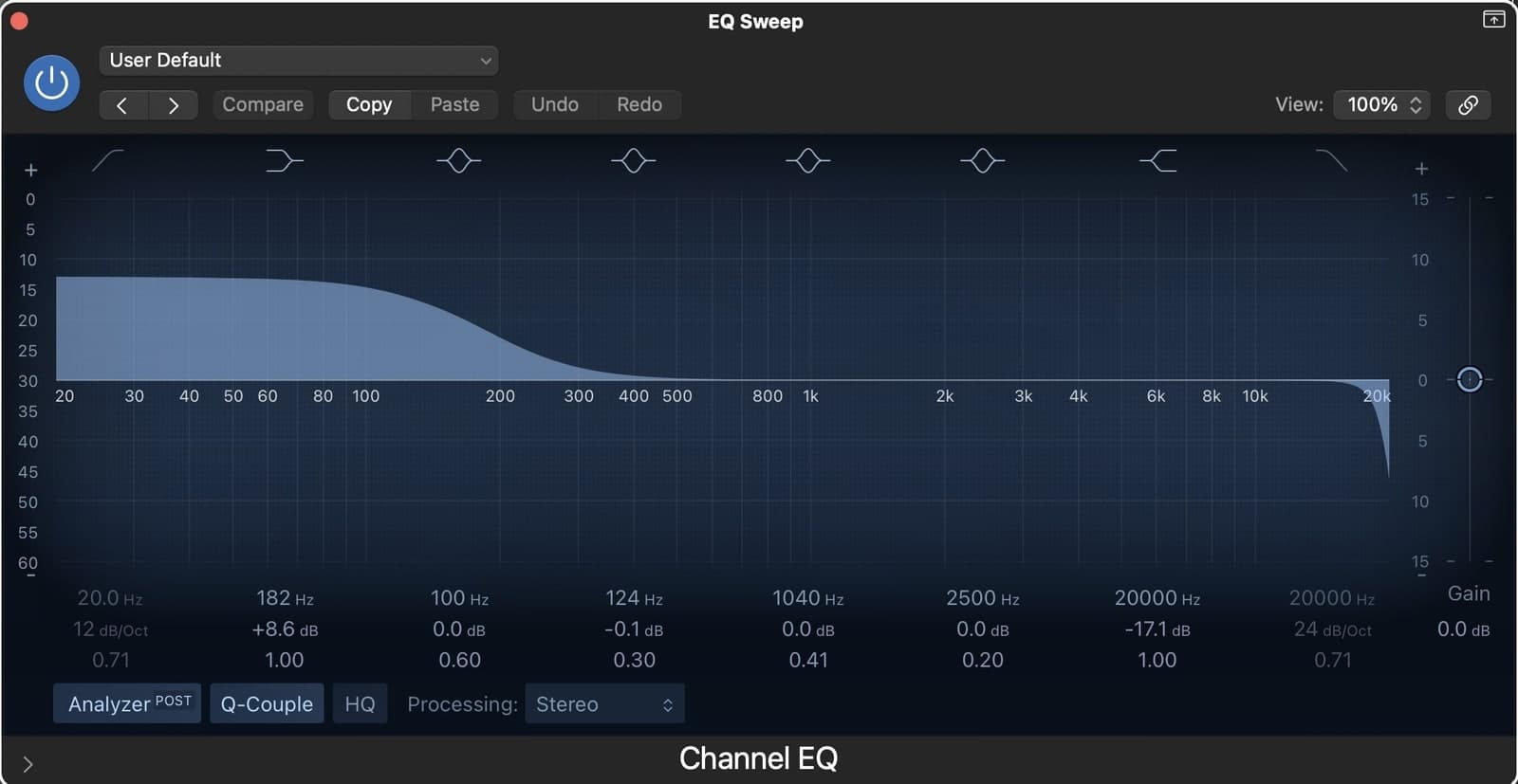 EQ Sweep