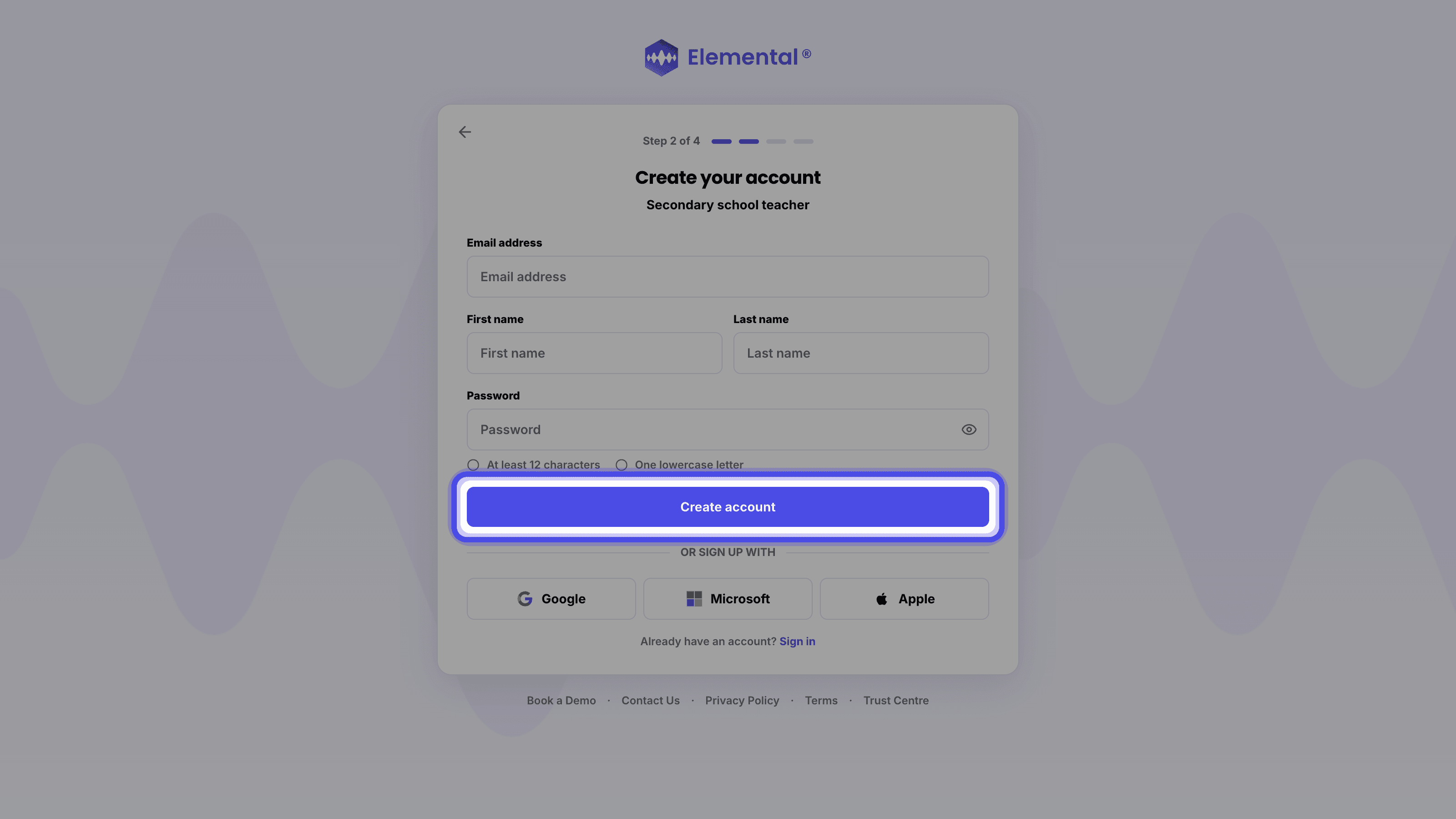Fill In Your Details
