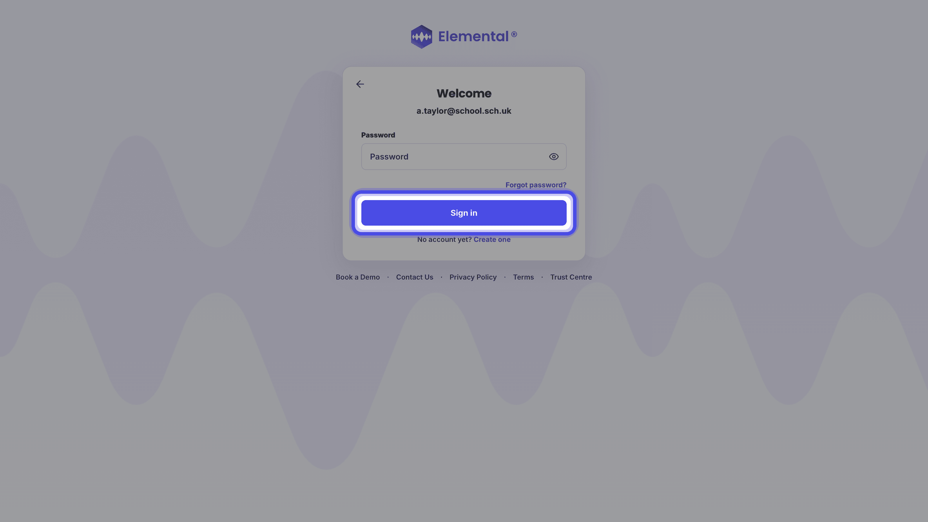 Enter Your Password
